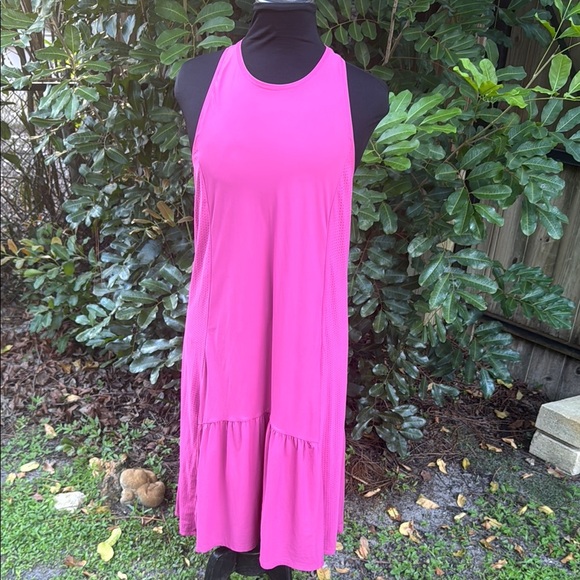 SWEATY BETTY Explorer Ace Stretch-Nylon Midi Dress, size small - Picture 4 of 9